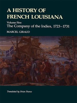cover image of A History of French Louisiana